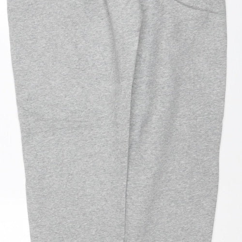 Champion Men’s Grey Medium Jogger Sweatpants Cotton Blend Logo