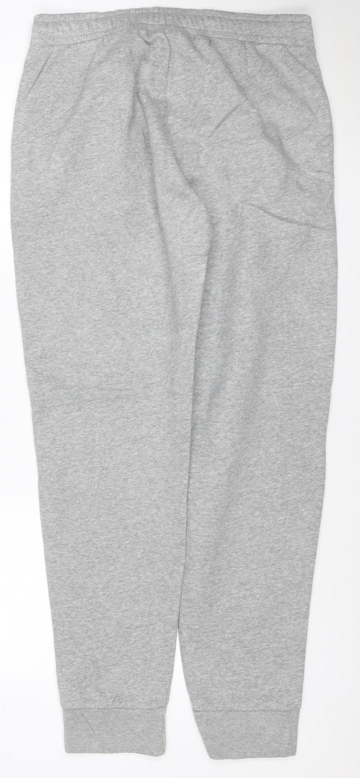Champion Men’s Grey Medium Jogger Sweatpants Cotton Blend Logo