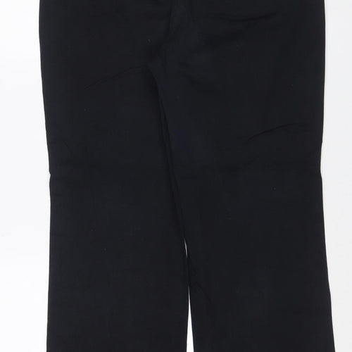 JM Collection Women’s Black Size 12 Straight Stretch Cotton Jeans