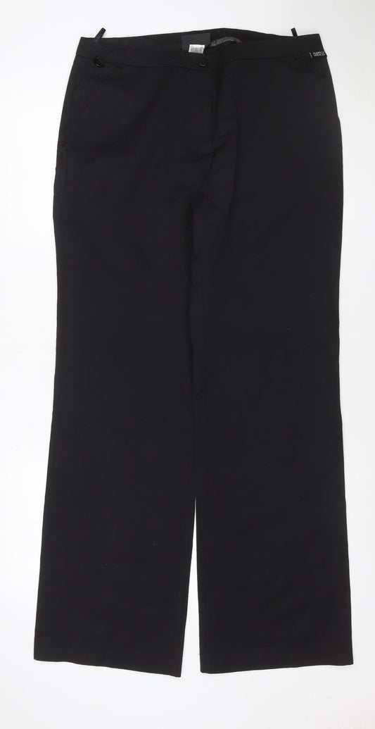 Dimensions Corporatewear Women’s Black UK 14 Straight Dress Trousers