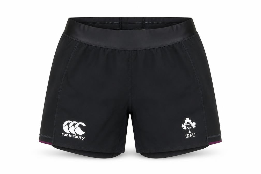 Canterbury Mens Black Size 36 Rugby Compression Shorts IRFU Vodafone