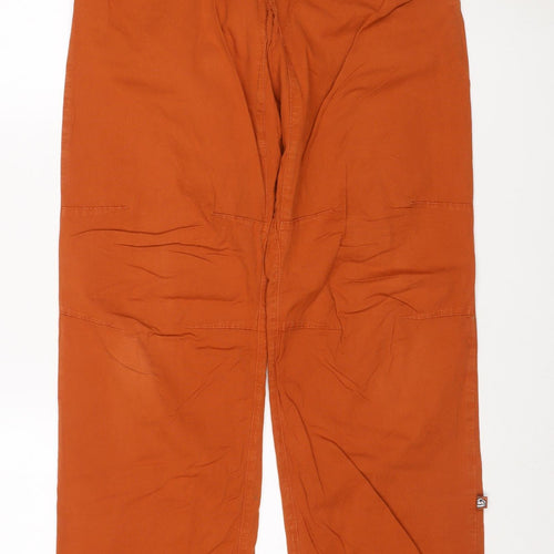 E9 Montone Men's Orange M Cotton Stretch Climbing Jogger Trousers