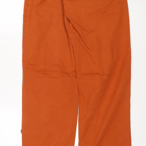 E9 Montone Men's Orange M Cotton Stretch Climbing Jogger Trousers