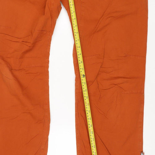 E9 Montone Men's Orange M Cotton Stretch Climbing Jogger Trousers