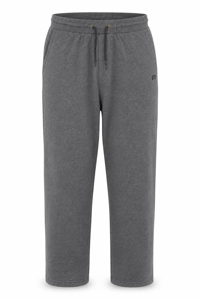 Russell Men's Grey M 32-34 Fleece Jogger Sweatpants Drawstring