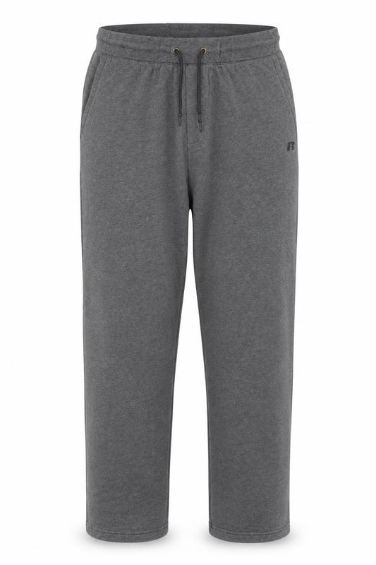 Russell Men's Grey M 32-34 Fleece Jogger Sweatpants Drawstring