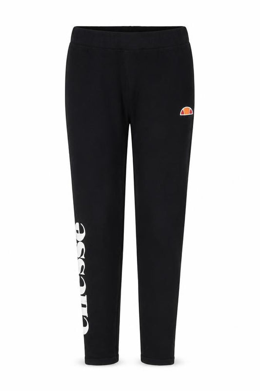 Ellesse Women’s Black UK 10 Logo Track Pants Cotton Stretch