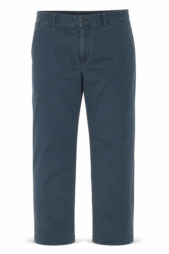 Gap Men’s Blue 32 Essential Khaki Slim Fit Flat Front Trousers