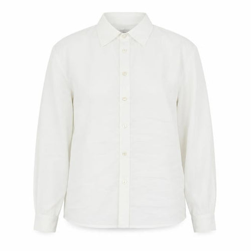 Basler Women Ivory UK 10 Classic Collared Long Sleeve Button-Up Blouse