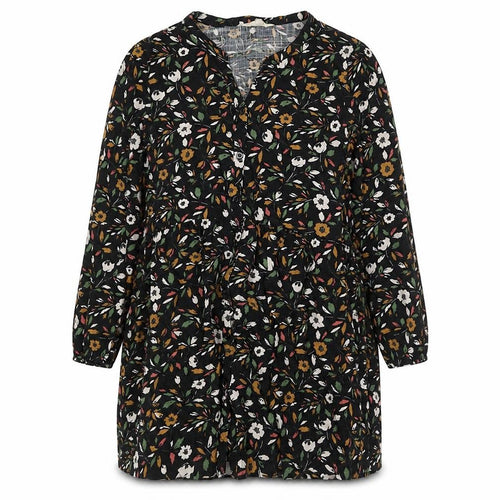 Antic Bat Women Multicoloured Floral Shirt Dress UK 12-14 V-Neck
