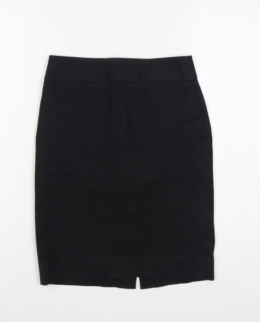 Banana Republic Women’s Black UK 4 High Rise Pencil Knee Skirt