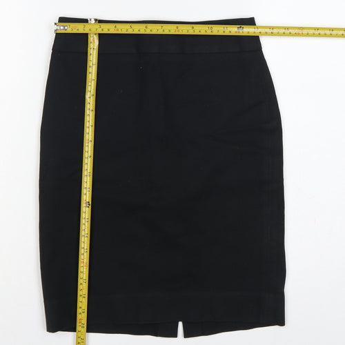 Banana Republic Women’s Black UK 4 High Rise Pencil Knee Skirt