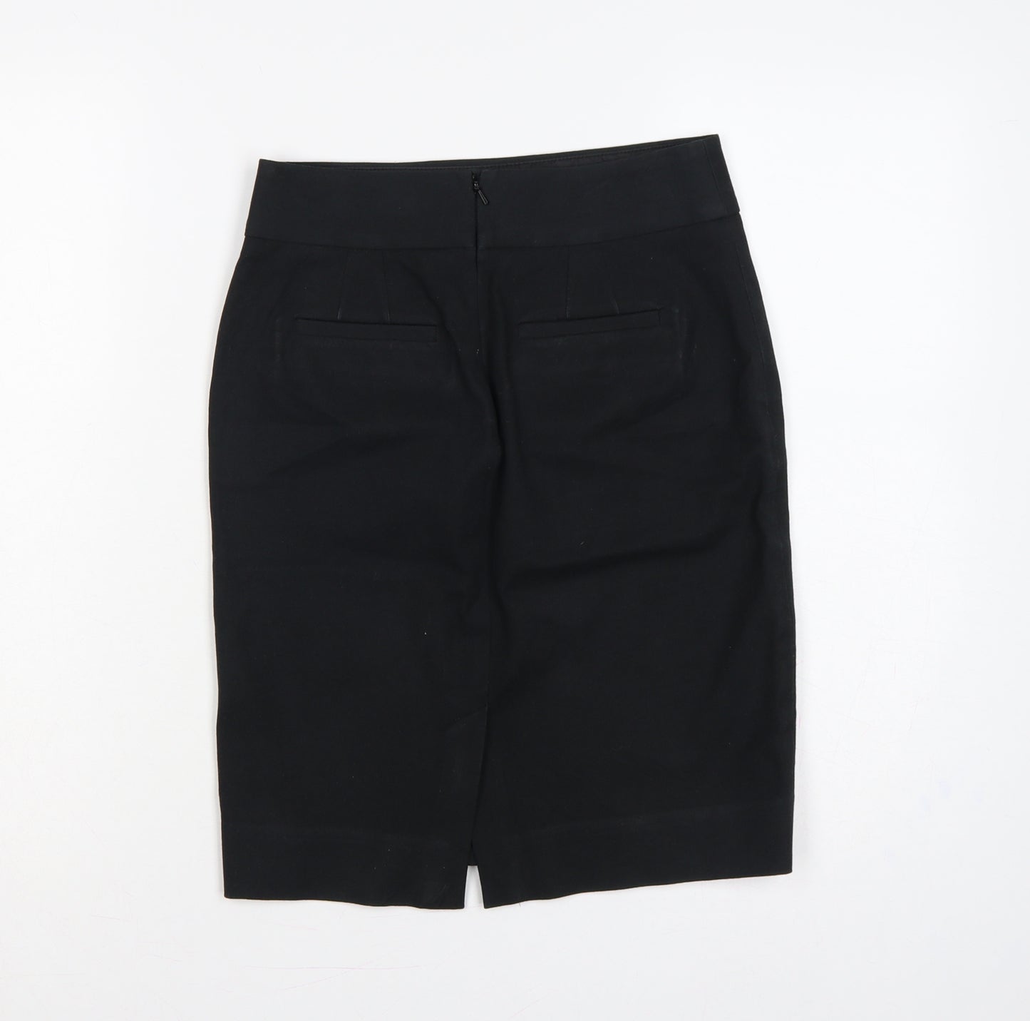 Banana Republic Women’s Black UK 4 High Rise Pencil Knee Skirt