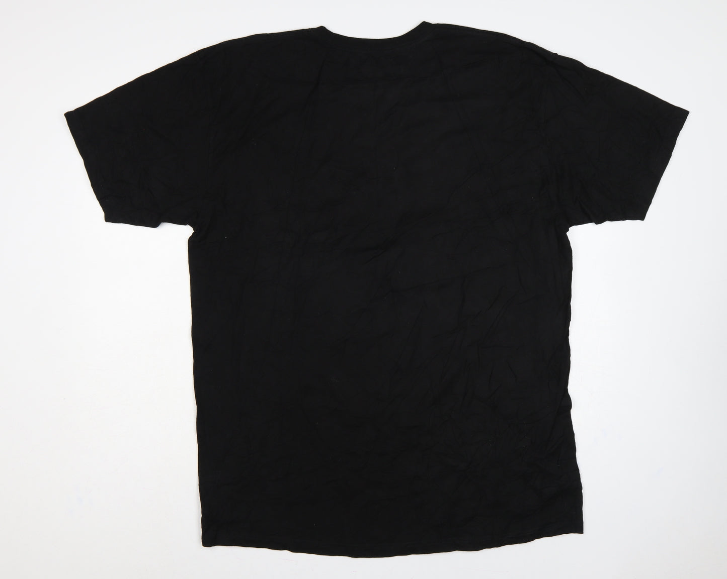 Vans Men’s Black XL Classic Fit Skull Graphic Print T-Shirt