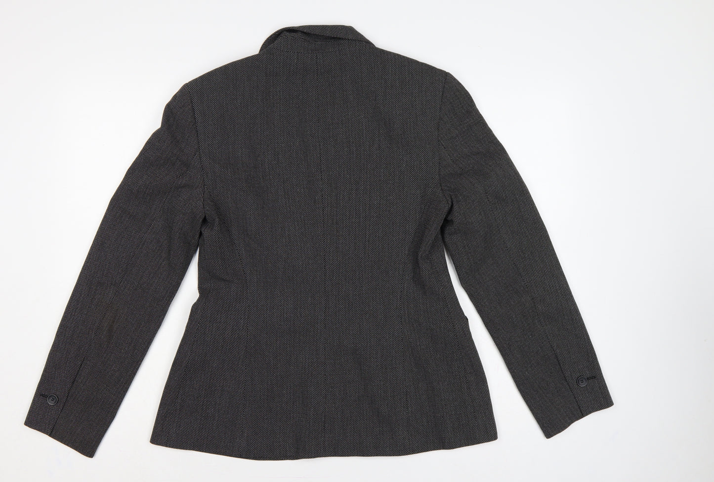 Marks and Spencer Women's Black Mix UK 12 Tailored Blazer