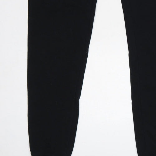 Avant Garde Paris Men’s Black M Logo Drawstring Cuffed Joggers