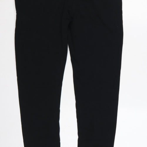 Avant Garde Paris Men’s Black M Logo Drawstring Cuffed Joggers