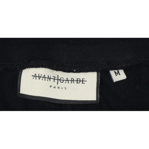 Avant Garde Paris Men’s Black M Logo Drawstring Cuffed Joggers