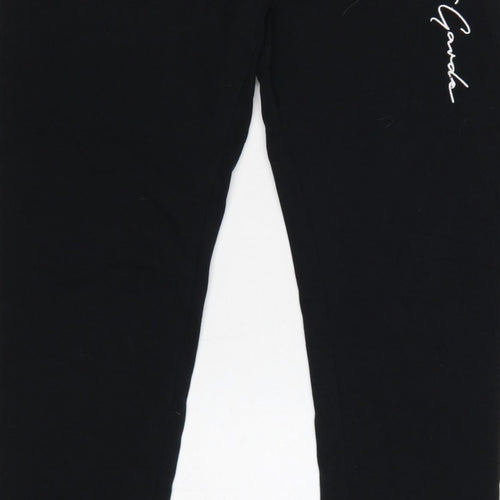Avant Garde Paris Men’s Black M Logo Drawstring Cuffed Joggers