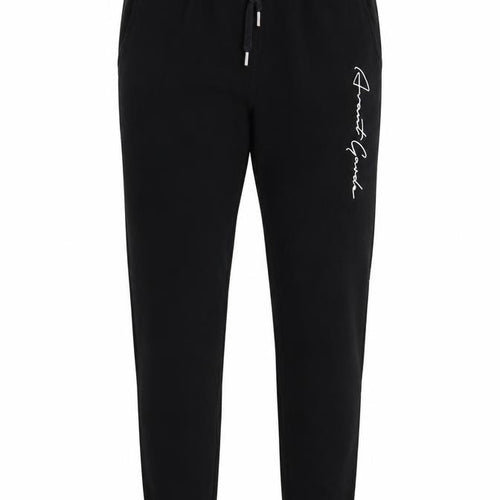 Avant Garde Paris Men’s Black M Logo Drawstring Cuffed Joggers