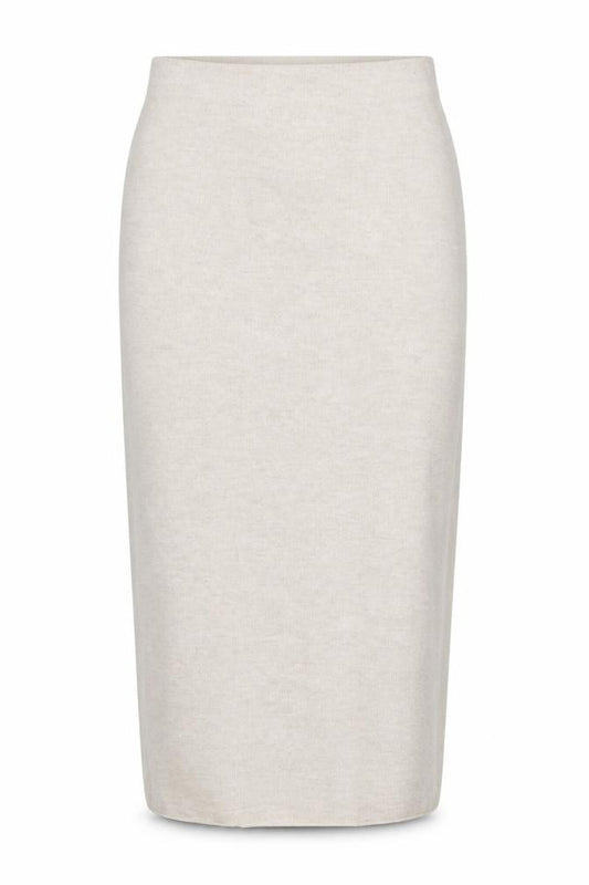 Zara Women Beige Size 8 Long Knit Straight Pencil Skirt
