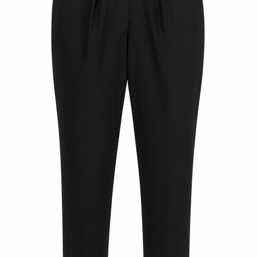 Oasis Women’s Black UK 12 Pleated Tapered Tailored Dress Trousers