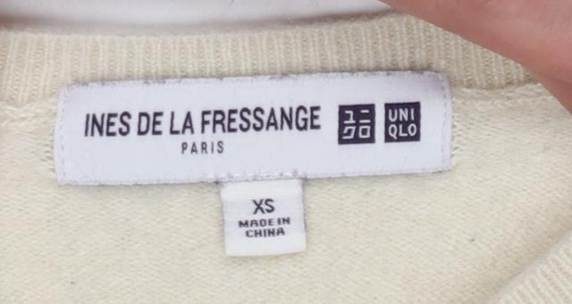 Ines de la Fressange Women Ivory XS Cashmere Button Cardigan