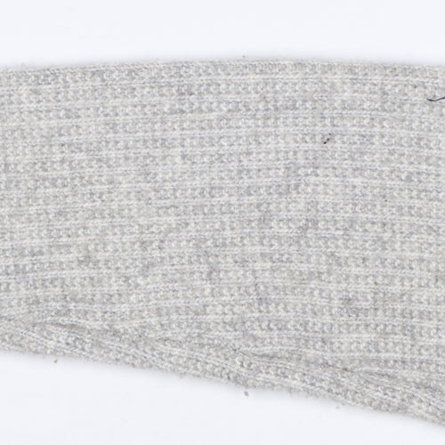 Marks and Spencer Women’s Grey UK 14 Roll Neck Rib Knit Pullover Jumper