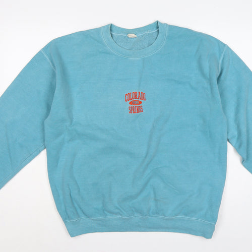 Colorado Women’s Blue M Pullover Sweatshirt 1995 Springs Embroidered
