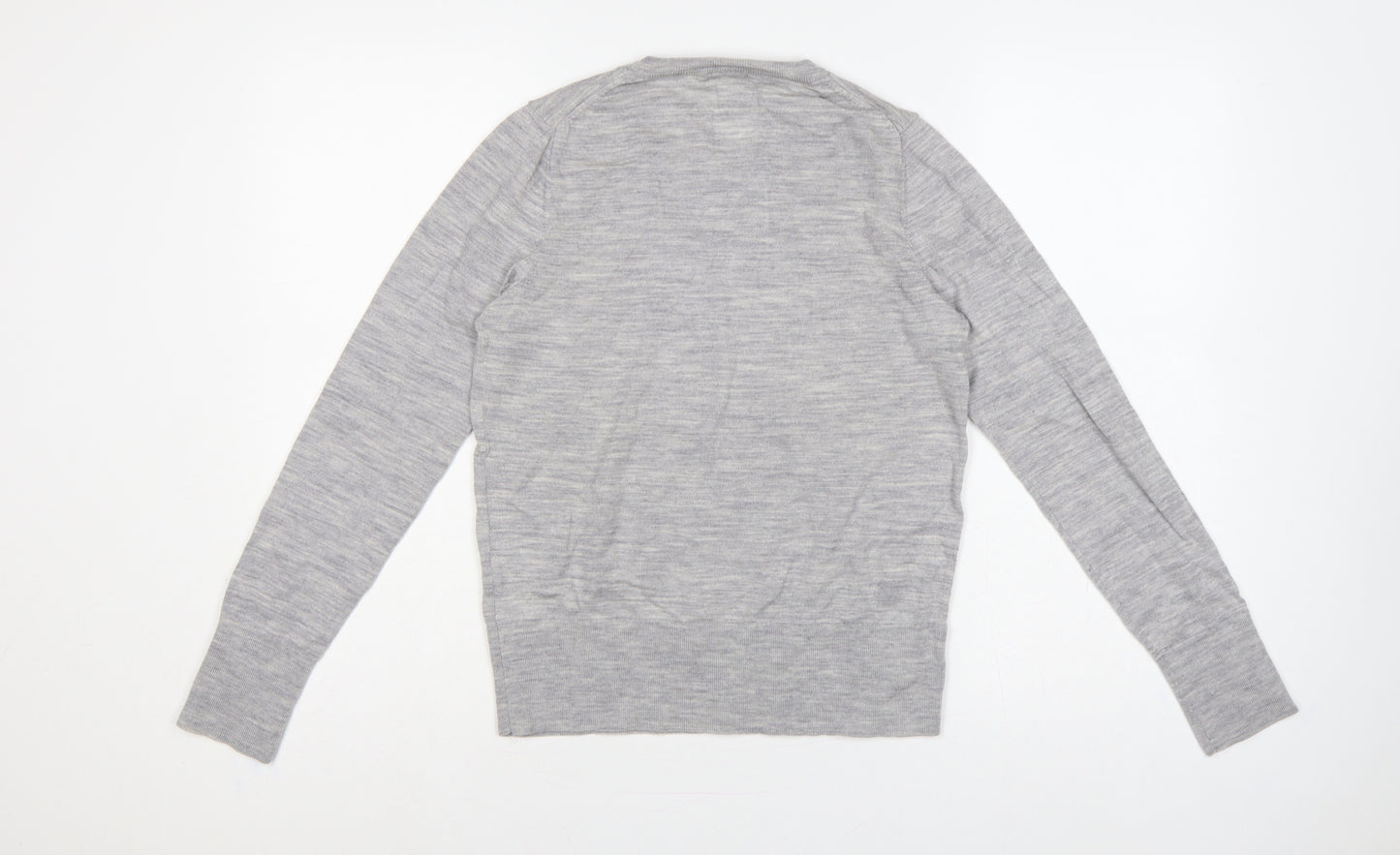 GAP Women’s Grey Merino Wool Crew Neck Pullover Jumper S Petite