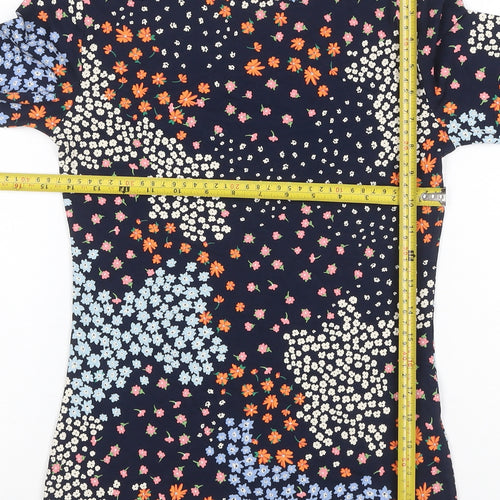 Marks and Spencer Women’s Multicoloured Floral Viscose Blouse Size 6