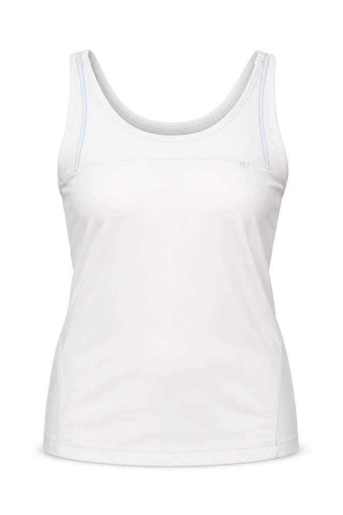 Adidas Women’s White UK 16 Climalite Racerback Sports Tank Top