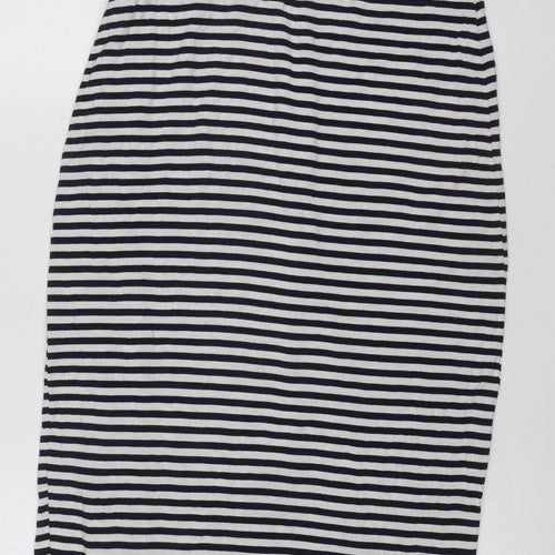 Max Studio Women’s Multicoloured Striped Bodycon Strapless Dress XS