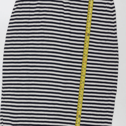 Max Studio Women’s Multicoloured Striped Bodycon Strapless Dress XS