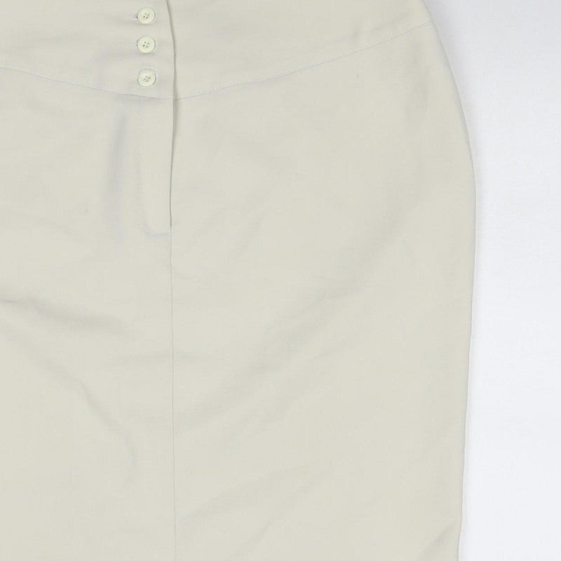 Additional view of Vogue Women Ivory, size 16, Culotte Button Shorts