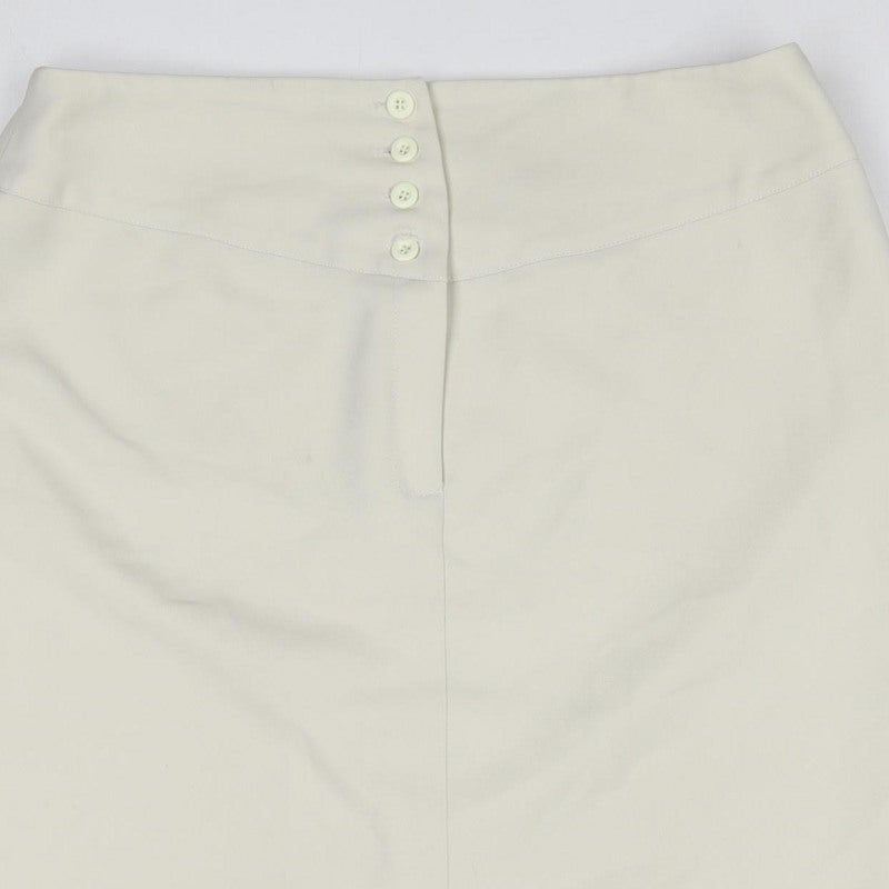 Additional view of Vogue Women Ivory, size 16, Culotte Button Shorts
