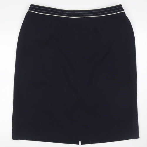 Classics Women’s Black UK 24 Pencil Knee Length Lined Skirt