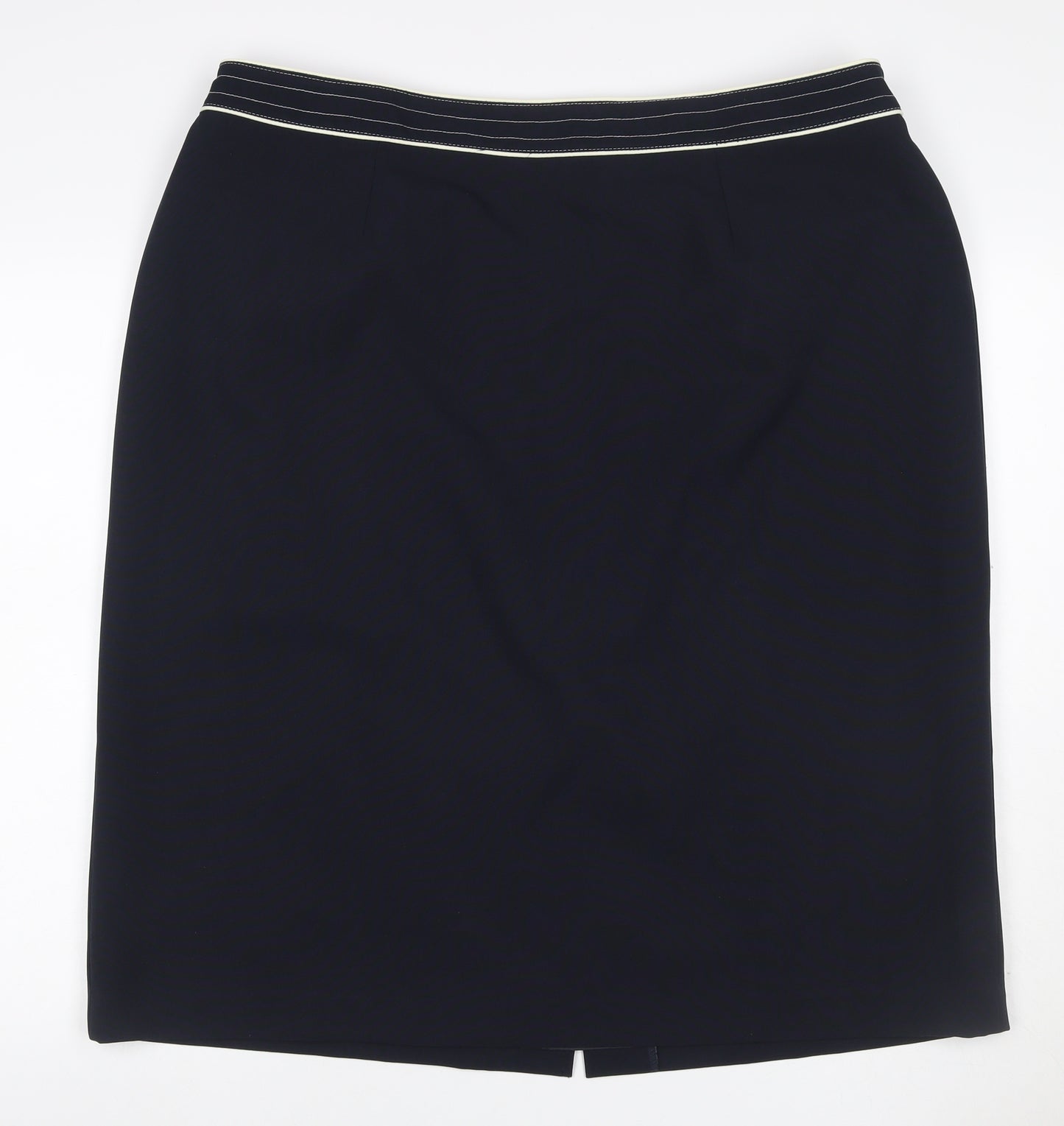 Classics Women’s Black UK 24 Pencil Knee Length Lined Skirt