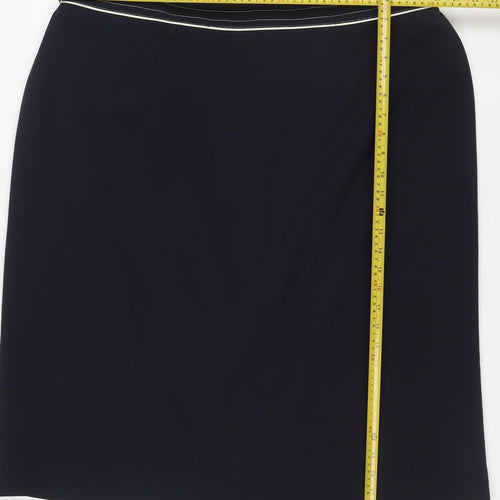 Classics Women’s Black UK 24 Pencil Knee Length Lined Skirt