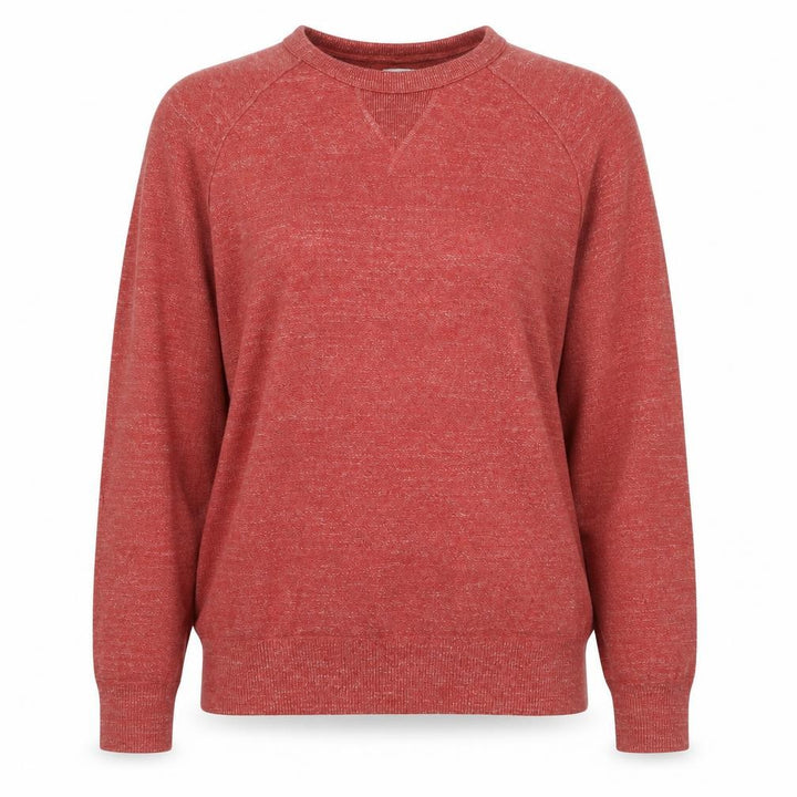 Gap Women’s Red Cotton Crew Neck Raglan Pullover Jumper Size L