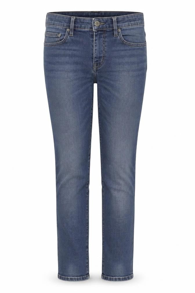 Uniqlo Women’s Blue Size 25 Skinny Mid Rise Stretch Ankle Zip Jeans