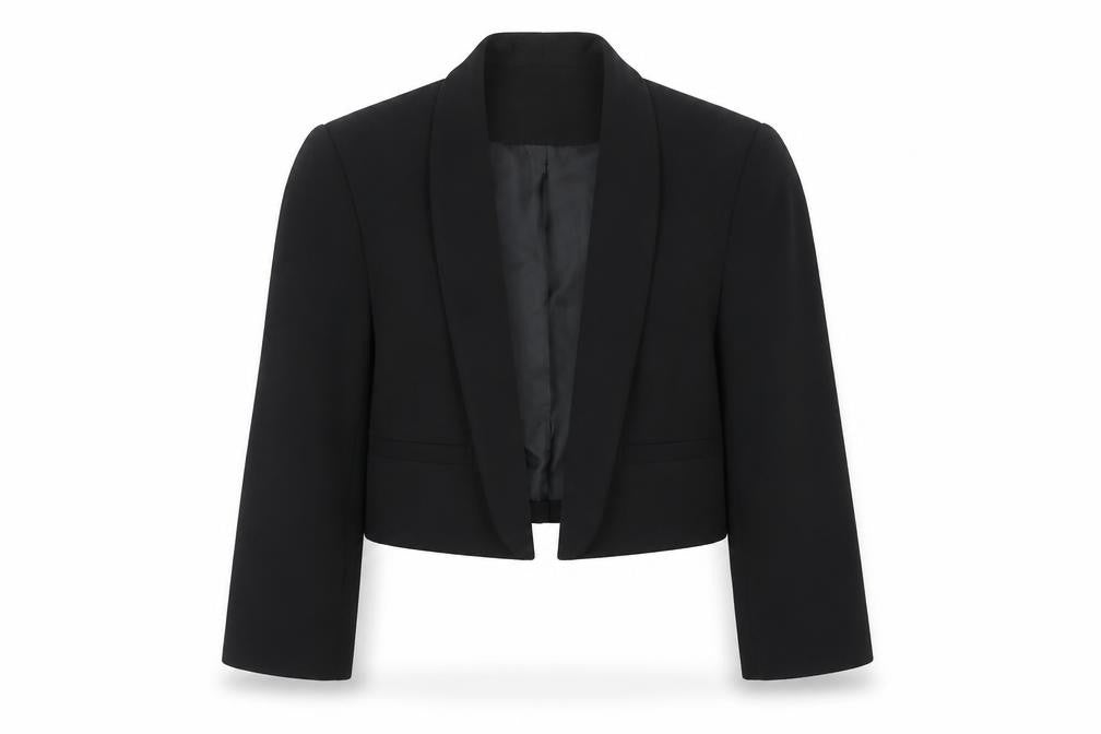 XXI Women Black S Tuxedo Blazer Shawl Lapel Lined Tailored