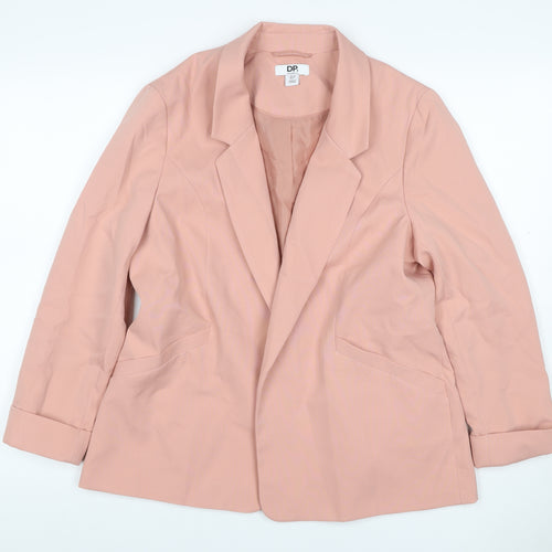Dorothy Perkins Women’s Pink UK 12 Tailored Lined Blazer Jacket