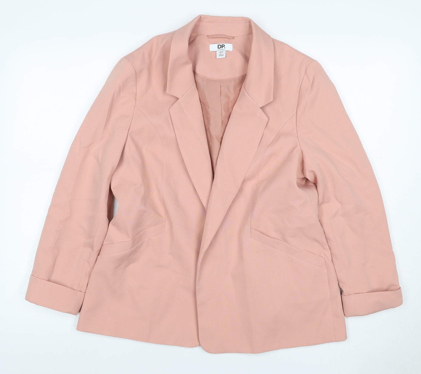 Dorothy Perkins Women’s Pink UK 12 Tailored Lined Blazer Jacket