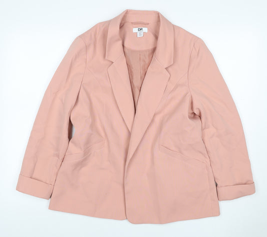 Dorothy Perkins Women’s Pink UK 12 Tailored Lined Blazer Jacket