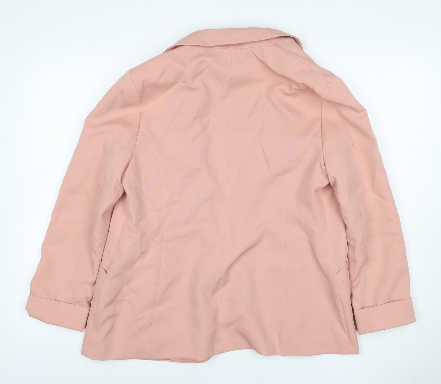 Dorothy Perkins Women’s Pink UK 12 Tailored Lined Blazer Jacket