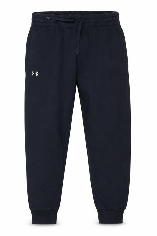 Under Armour Teens Black L Jogger Track Pants Elastic Waist Pockets