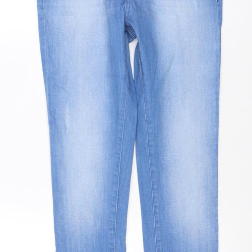 Midge Denim Women’s Blue UK 10 Skinny Stretch Jeans Light Wash