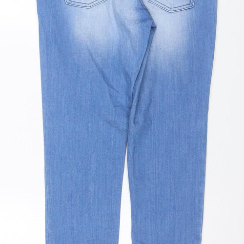 Midge Denim Women’s Blue UK 10 Skinny Stretch Jeans Light Wash