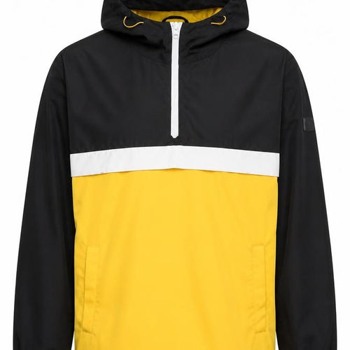 Jack & Jones Men’s Multicoloured L Hooded Full Zip Windbreaker Jacket